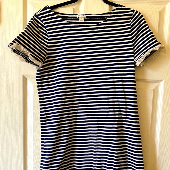 J. Crew midi stripped dress - Picture 1 of 4